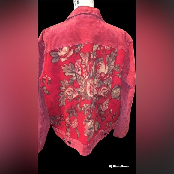 Vintage Suede Chicos Button up Jacket - Picture 2 of 7